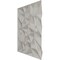 Ekena Millwork 19 5/8in. W x 19 5/8in. H Leto EnduraWall Decorative 3D Wall Panel Covers 2.67 Sq. Ft. WP20X20LTBAL - alternate 4